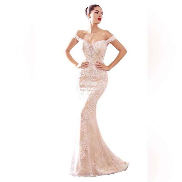 Wedding Dress with tags.Off White/Cream color.
